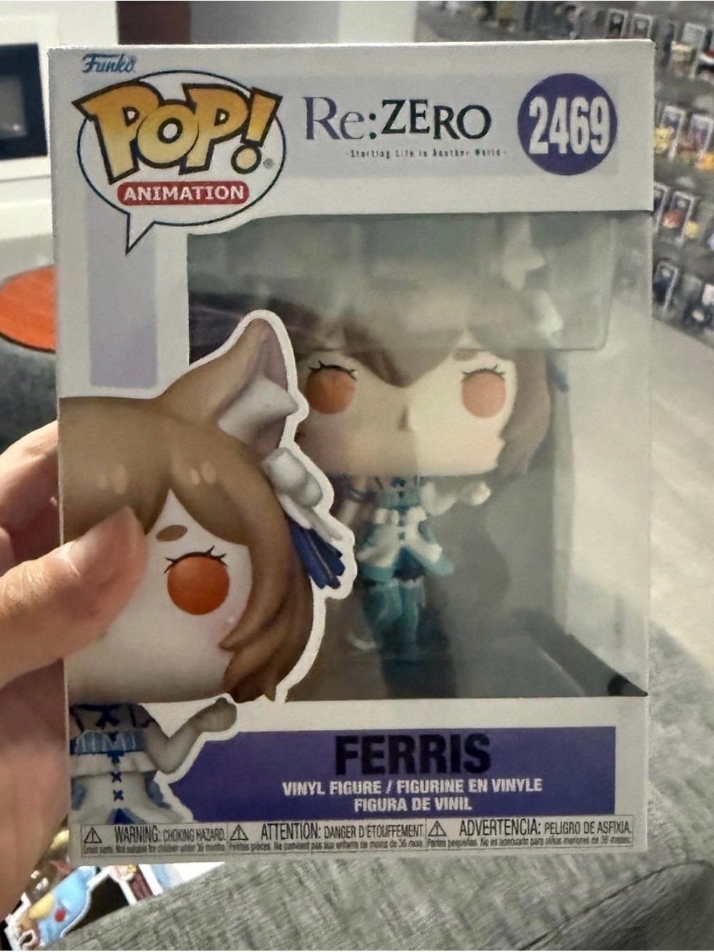 Funko Pop! Re:Zero Ferris Vinyl Figure #2469 Common Anime